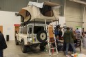 Land Rover Defender z zabudową namiotową