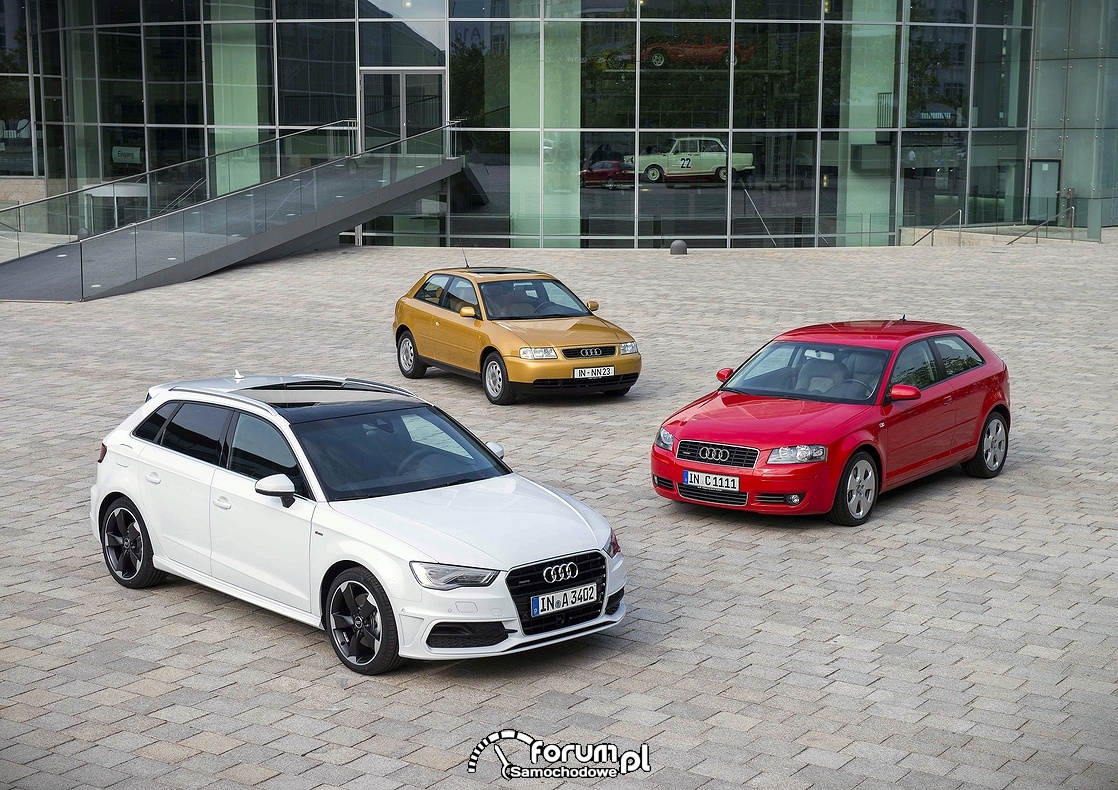 Audi A3, modele