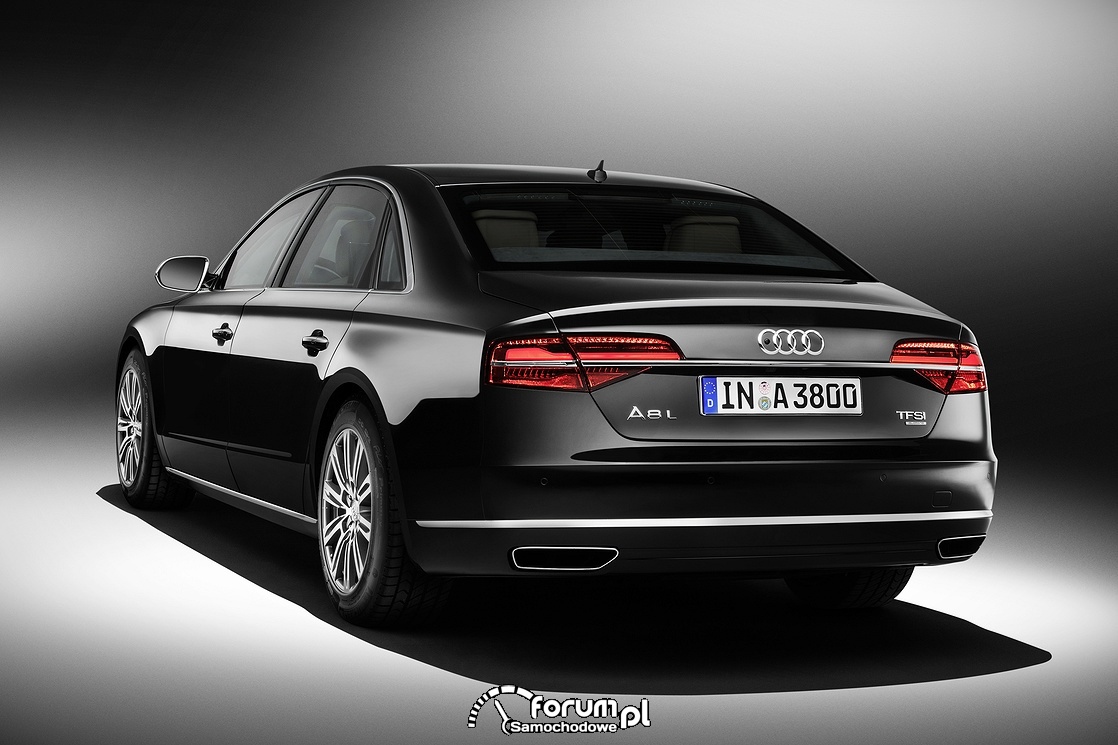 Audi A8 L Security, tył