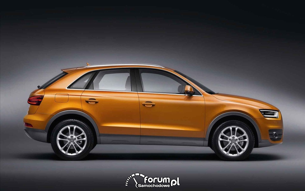 Audi Q1 Compact SUV - widok z boku