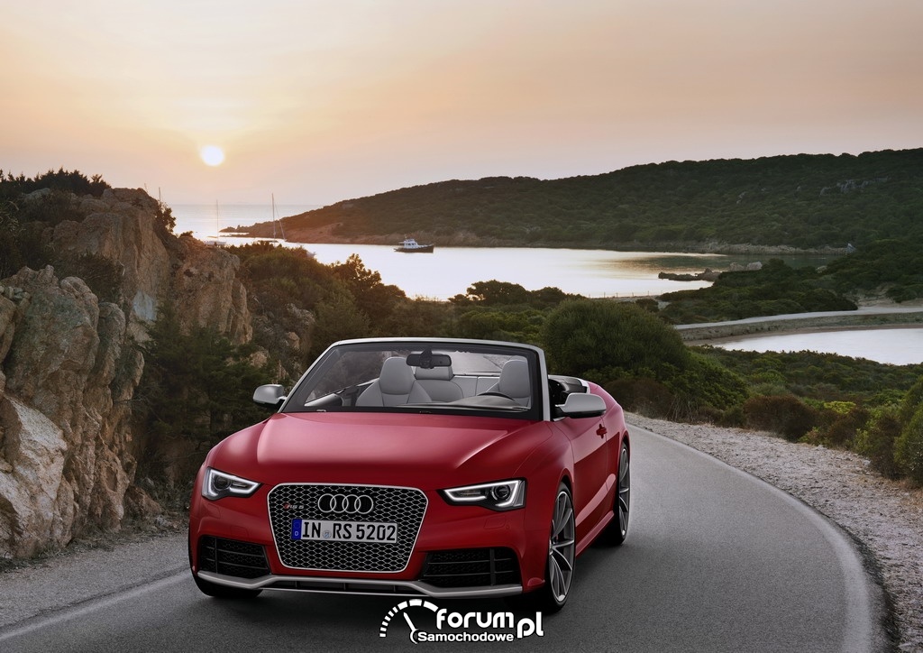 Audi RS 5 Cabriolet, przód