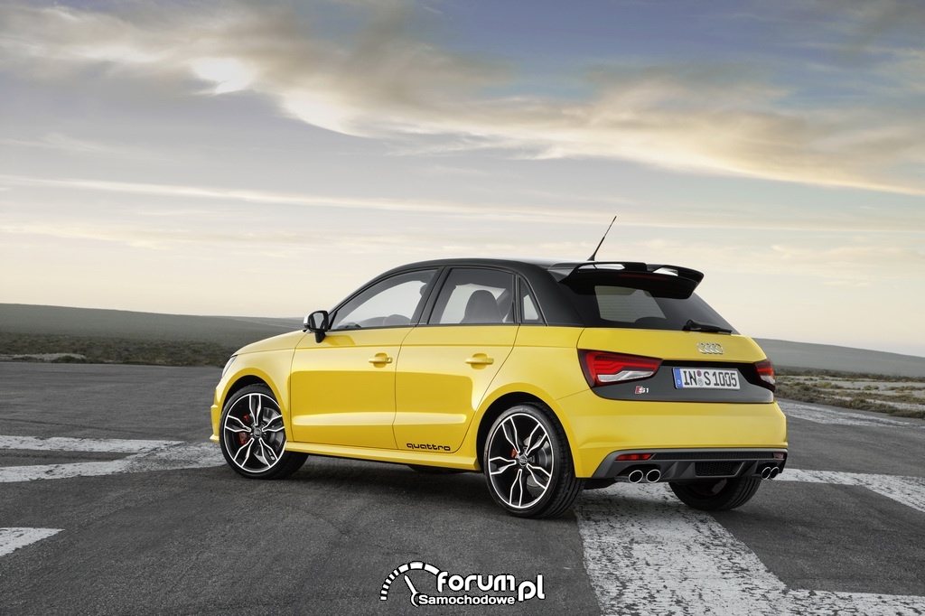 Audi S1, tył
