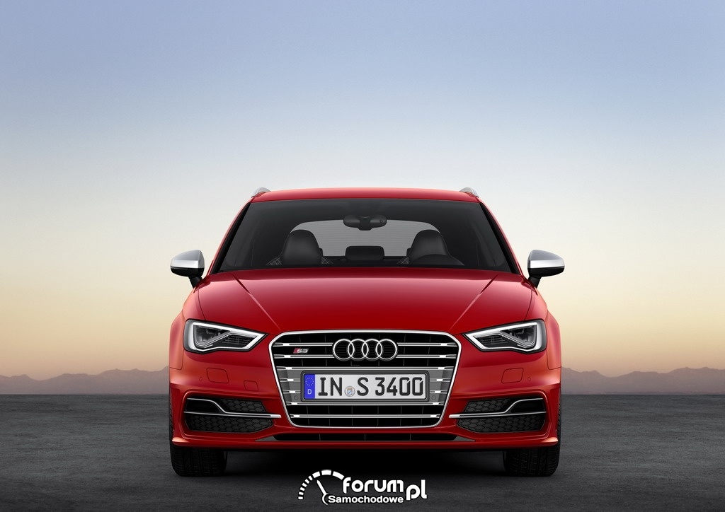 Audi S3 Sportback 2.0 TFSI o mocy 300KM, przód