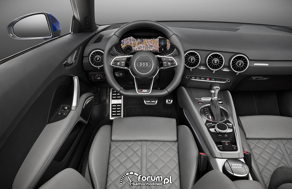 Audi TT Roadster, deska rozdzielcza, kokpit