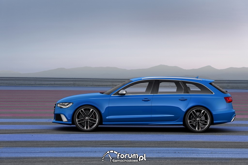 Audi RS 6 Avant, bok