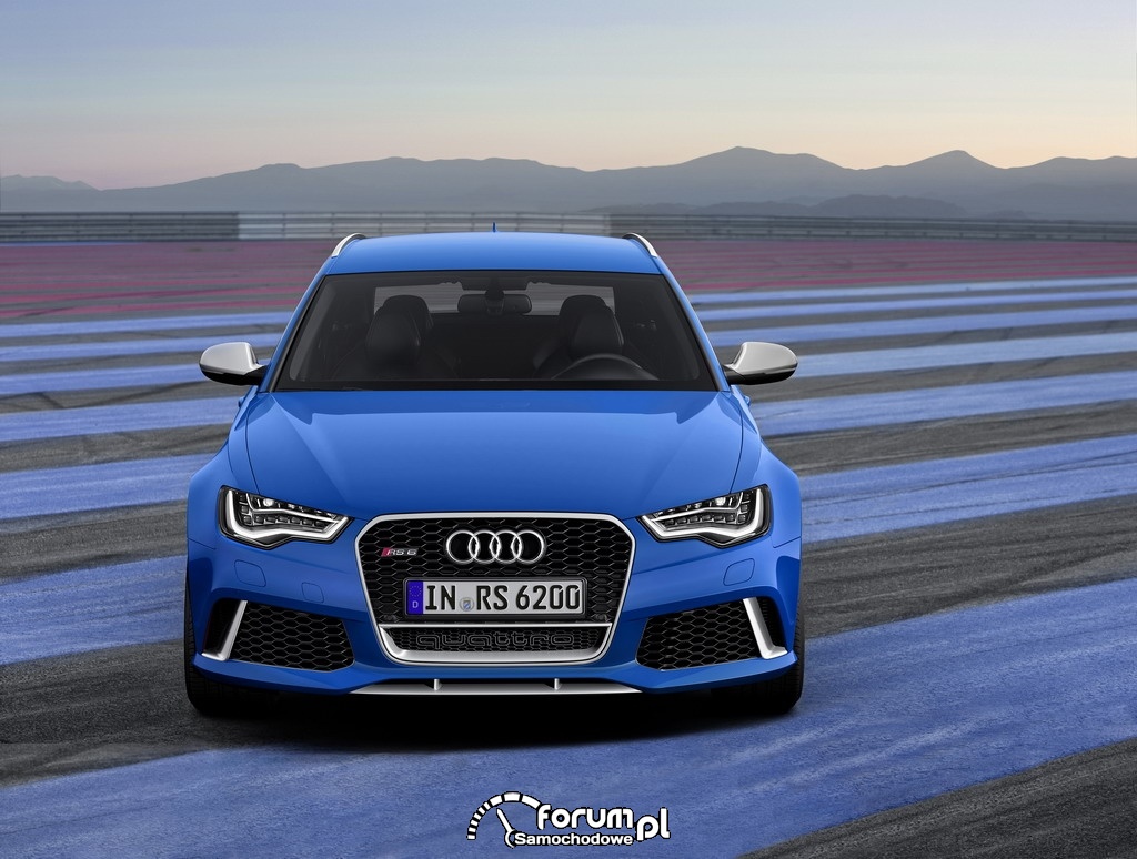 Audi RS 6 Avant, przód