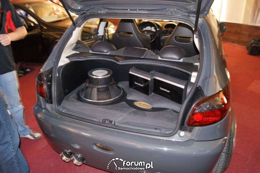 Zabudowa bagażnika Car Audio - Peugeot 206