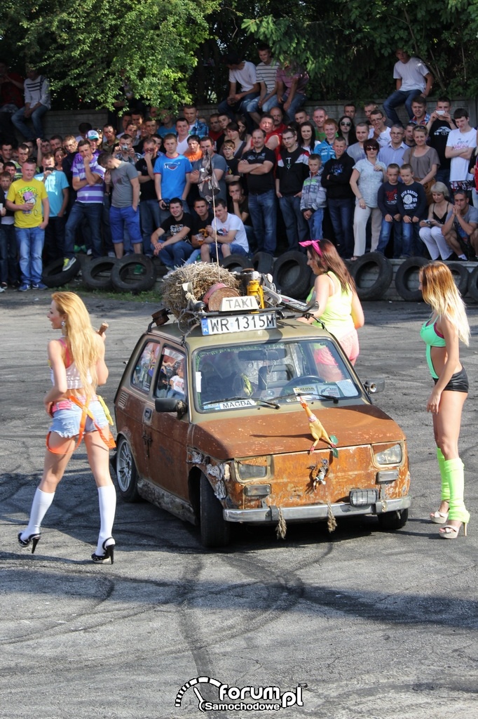 Fiat 126p, dziewczyny