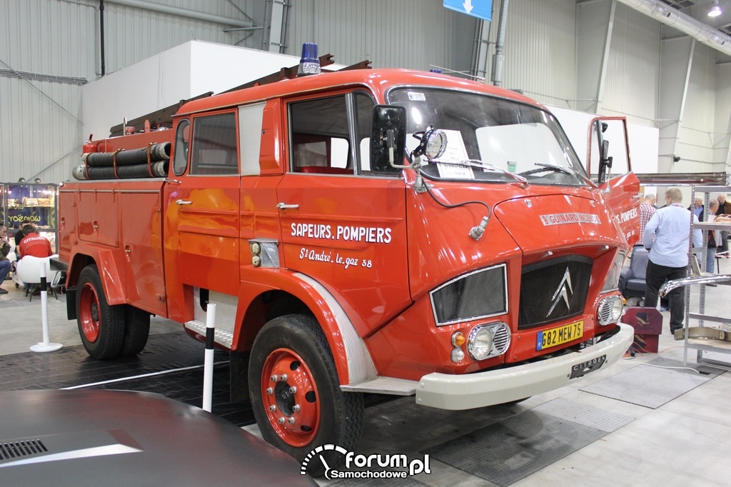 Citroen PY700, 1967 rok, straż pożarna