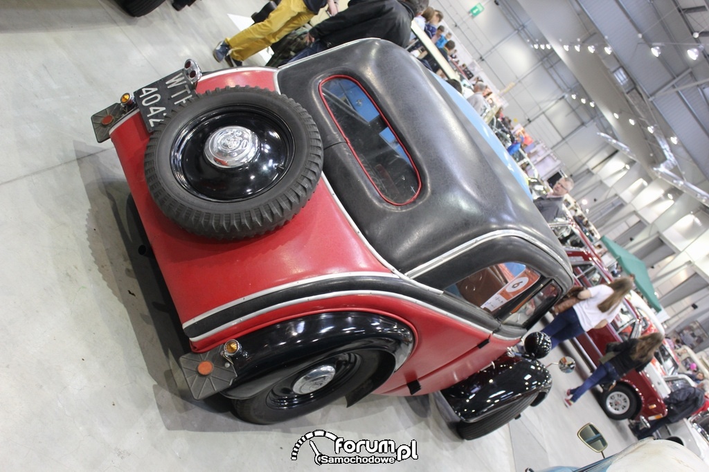 DKW F5-700, 1935 rok, Auto Union, tył