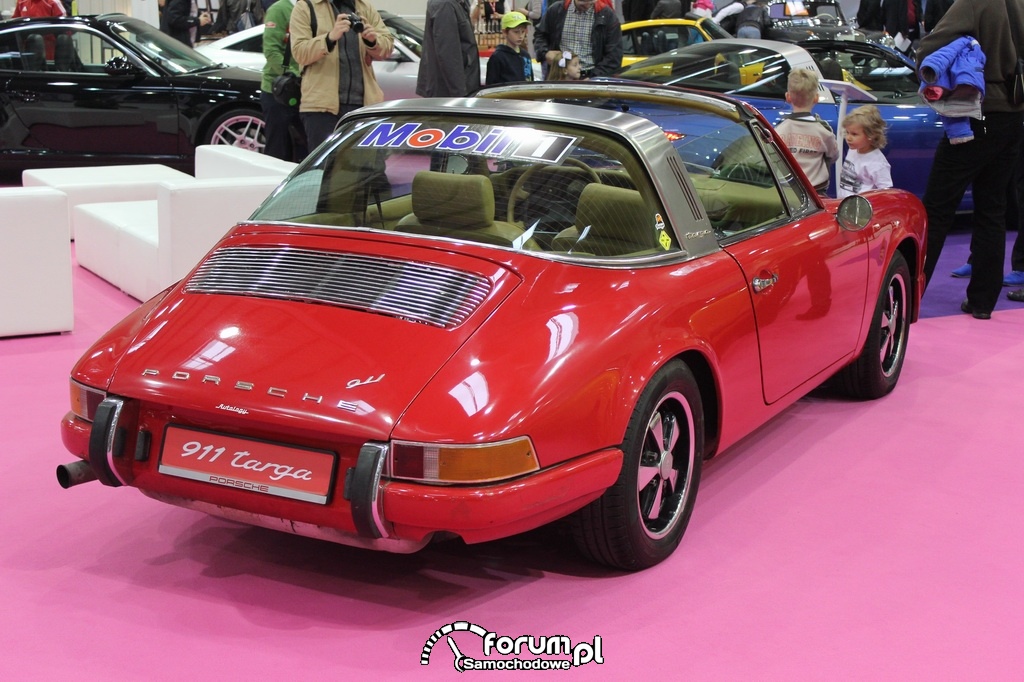 Porsche 911 targa, tył