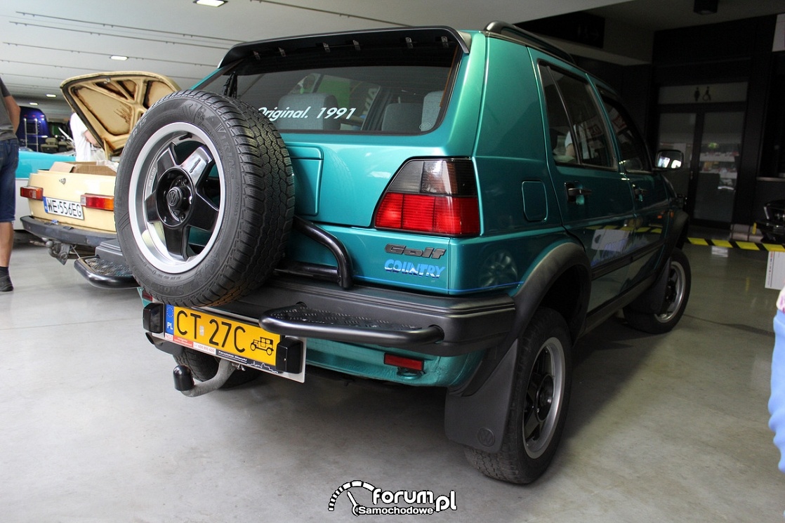 Volkswagen Golf II 4x4, tył