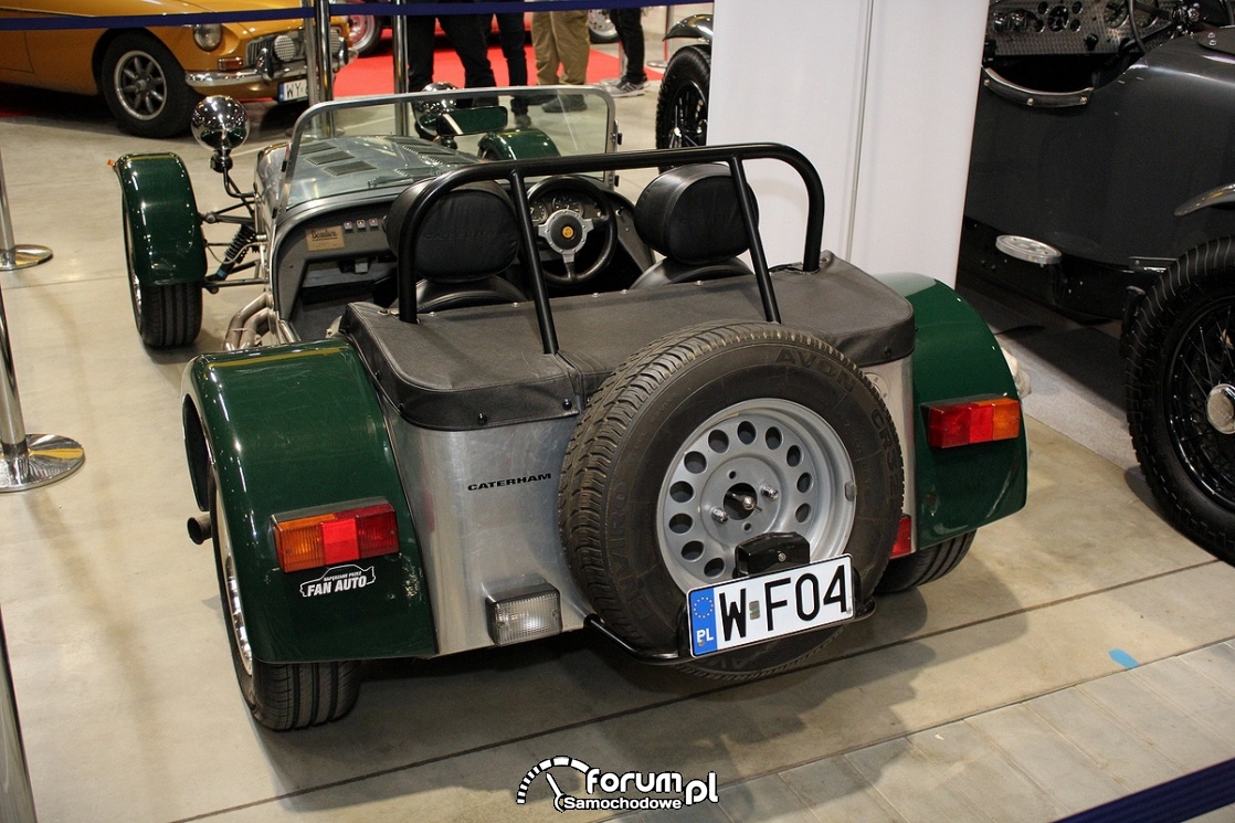 Caterham Lotus 7, tył