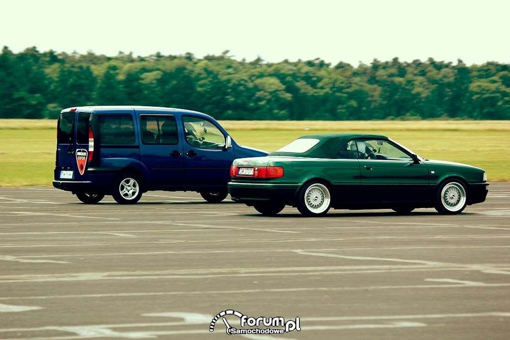 Audi 80 vs Fiat Doblo