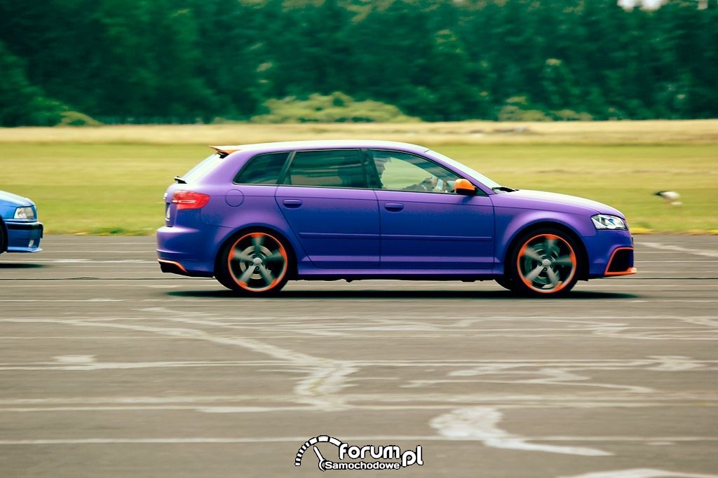 Audi RS3, sprint 1-4 mili