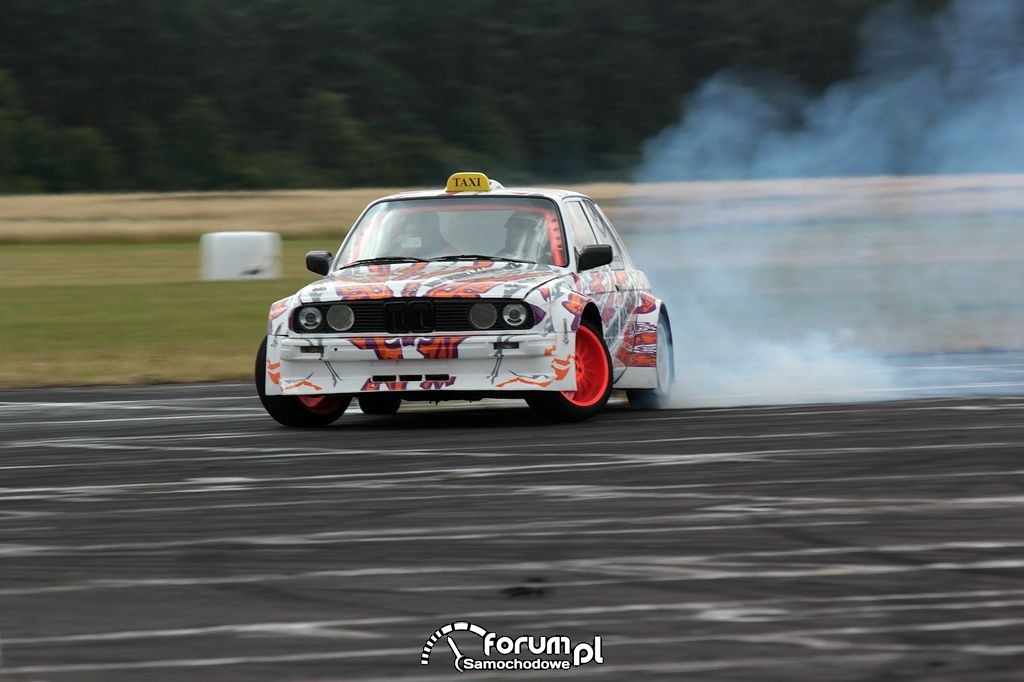 BMW E30 Coupe, drift, 13