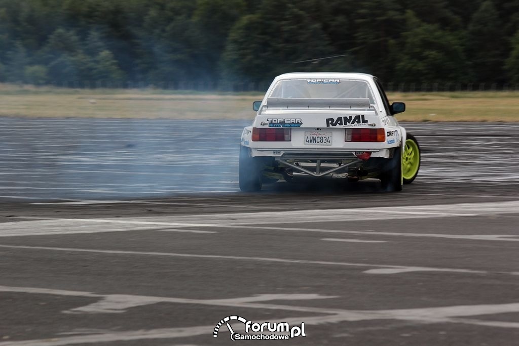 BMW E30 Coupe, drift, 8