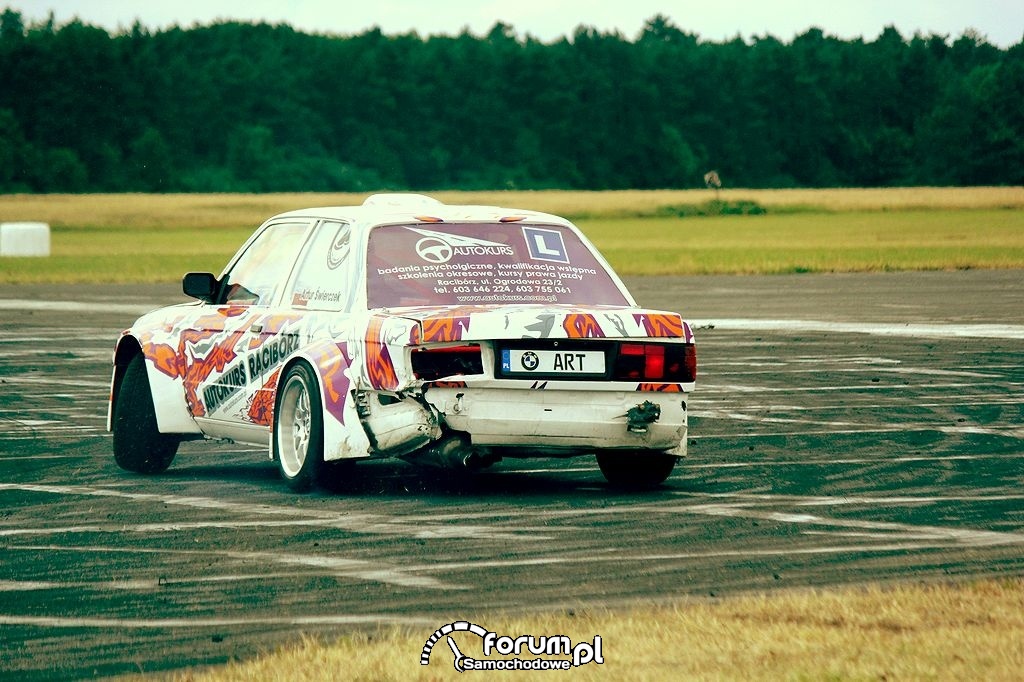 Bmw E30 Coupe, drift