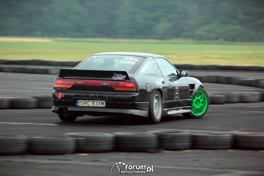 Nissan 200SX, drift, 5