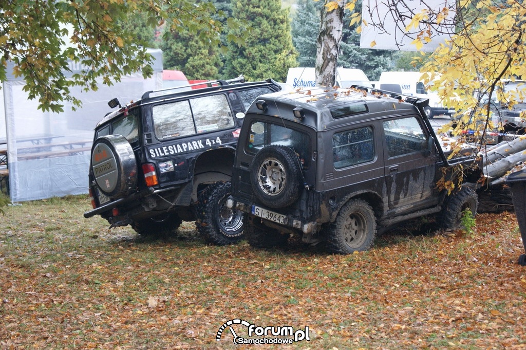 Off-road - Nissan Patrol i  Suzuki Samurai