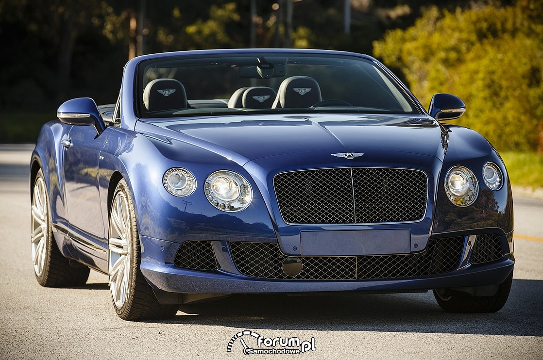 Bentley Continental GT Convertible, przód