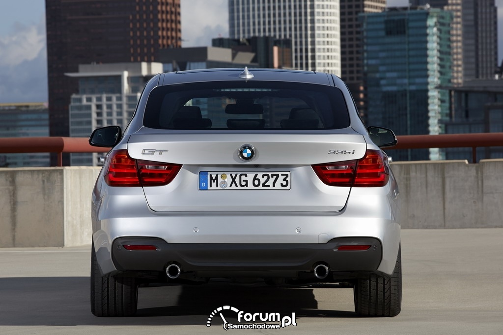 BMW 3 Gran Turismo, tył