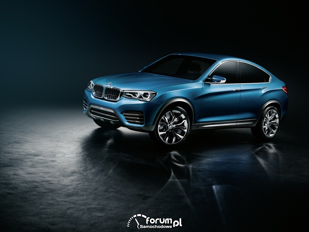 BMW X4 Concept nowy Sports Activity Coupe