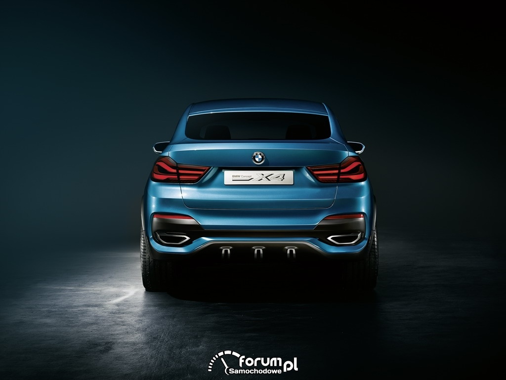 BMW Concept X4, Sports Activity Coupe, tył