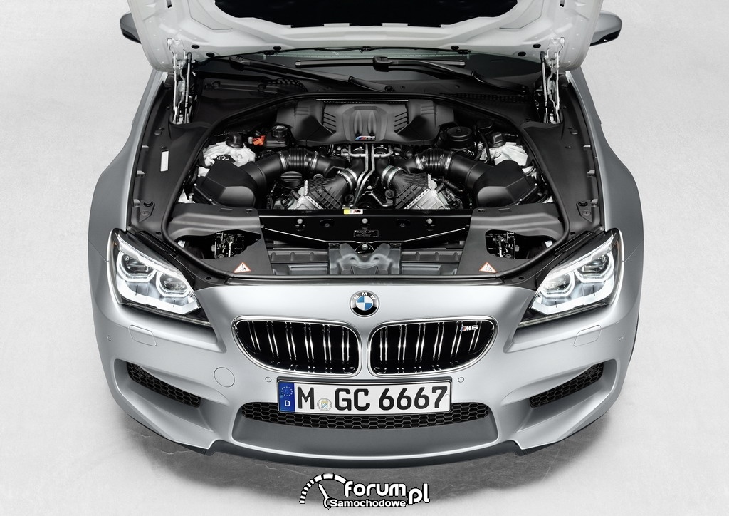 BMW M6 Gran Coupe, silnik