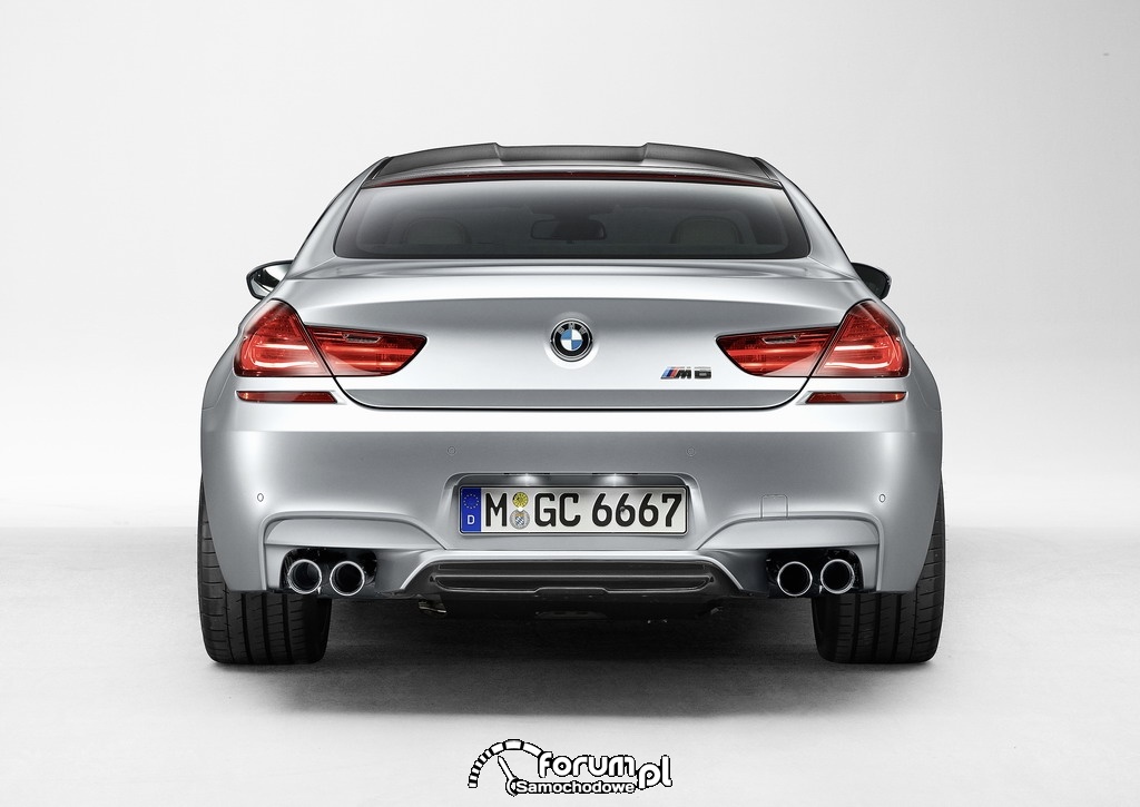 BMW M6 Gran Coupe - wysokie osiągi i luksus