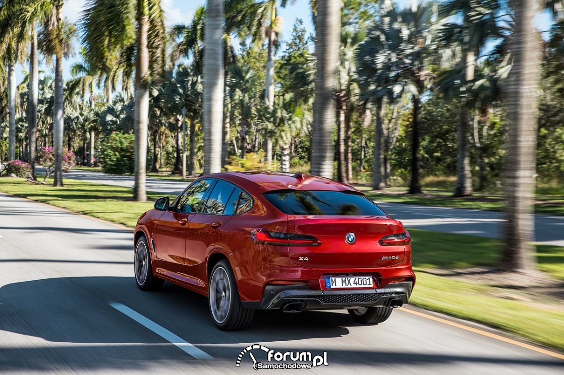 BMW X4 M40d, tył