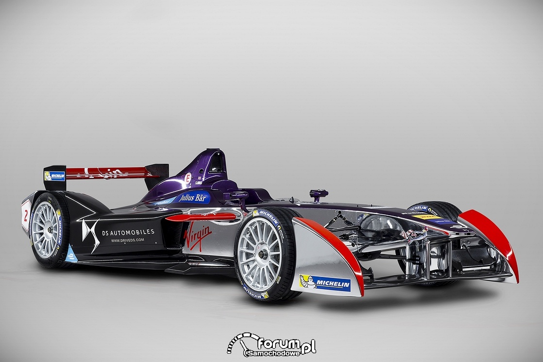 Bolid DSV-01, DS Virgin Racing, przód