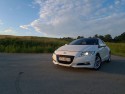 Honda CR-Z 2010 Biała Perła xenon lewy półprofil