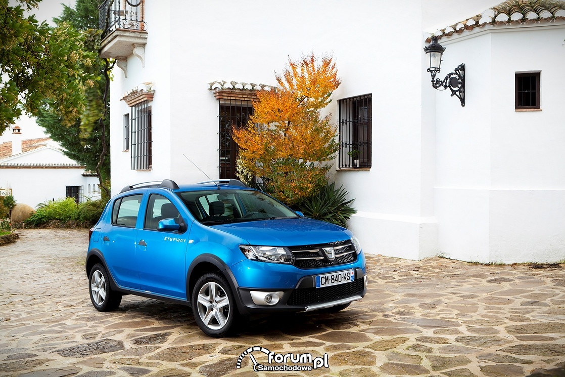 Dacia Sandero Stepway, widok z przodu