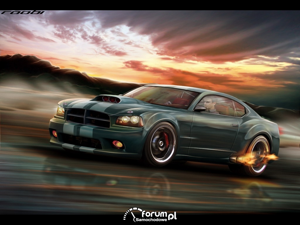 Dodge Charger - by roobi