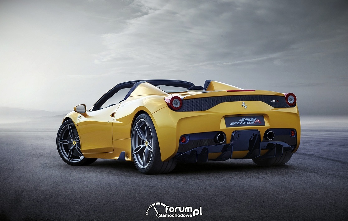 Ferrari 458 Spider Specjale A, tył