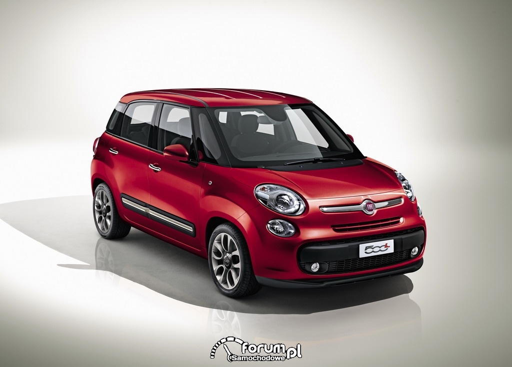 Fiat 500L z przodu