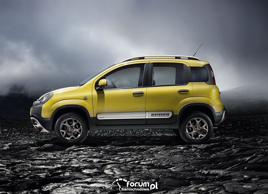 Fiat Panda Cross, bok