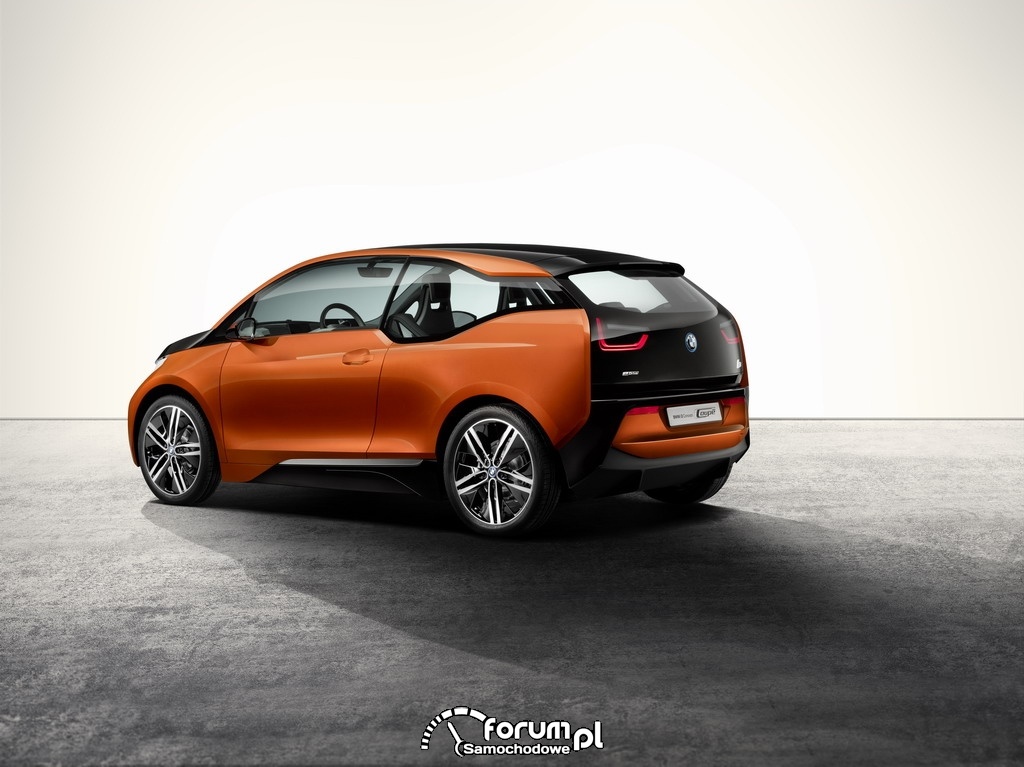 Projekt nadwozia BMW i3 Concept Coupe