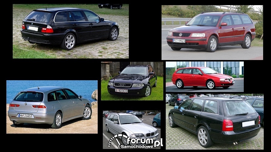 Porównanie: Alfa Romeo 156, Audi A4 B5, BMW 3 e46, VW Passat B5