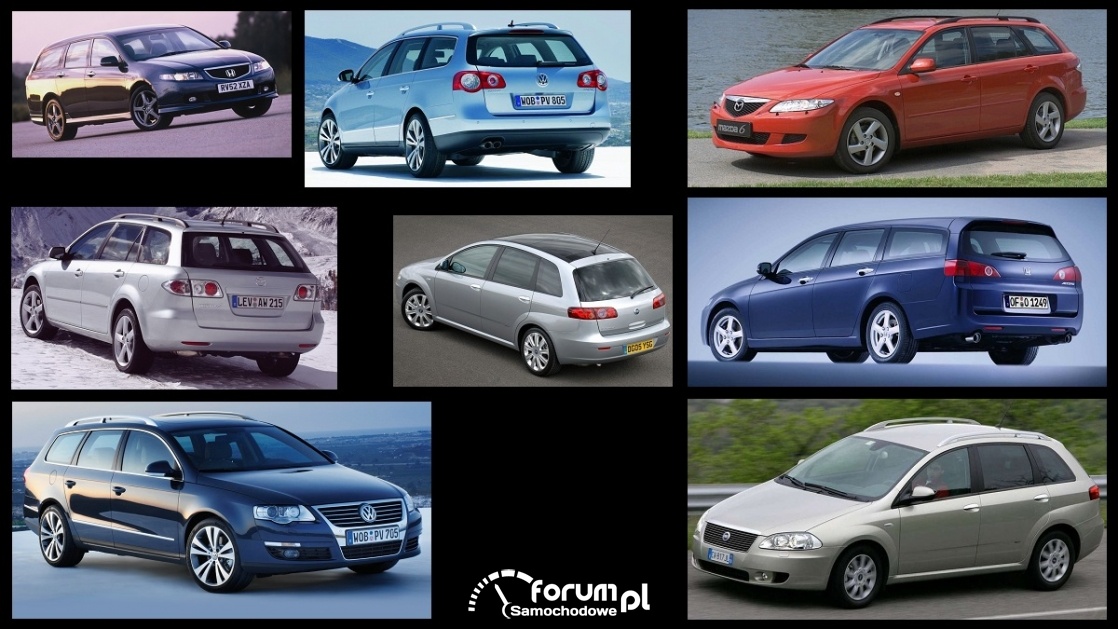 Porównanie: Fiat Croma II, Honda Accord VII, Mazda 6 I, VW Passat B6