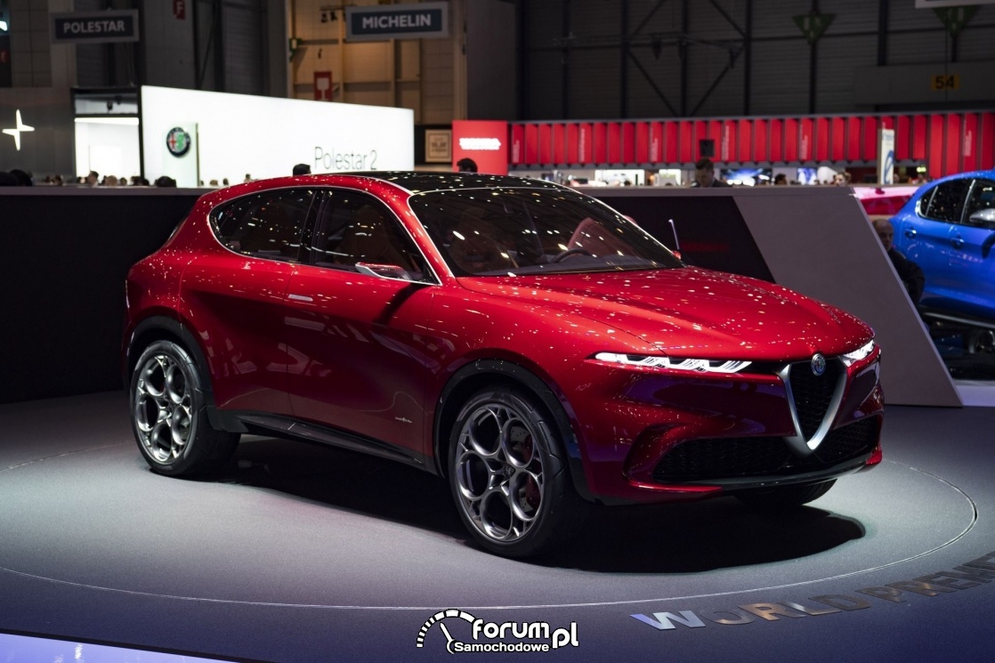 Poznań Motor Show 2019 nowe rozdanie SUVY Alfa Romeo Tonale