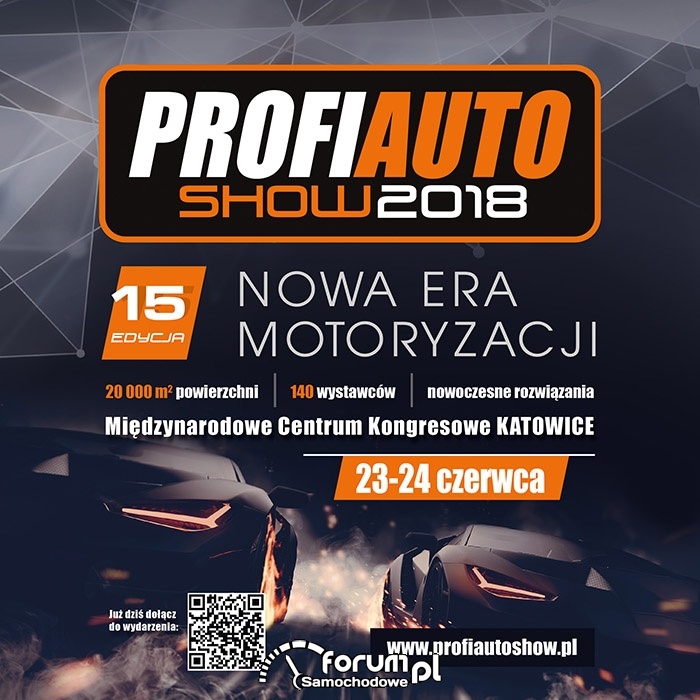 ProfiAuto Show 2018 – Nowa era motoryzacji 23-24 czerwca 2018