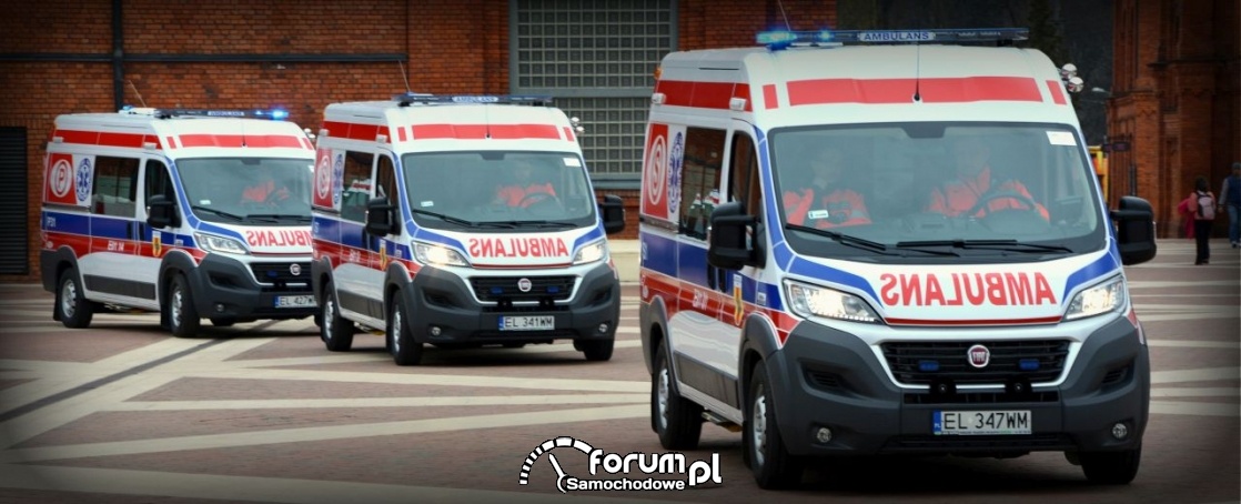 34 ambulanse dla łódzkiego Pogotowia