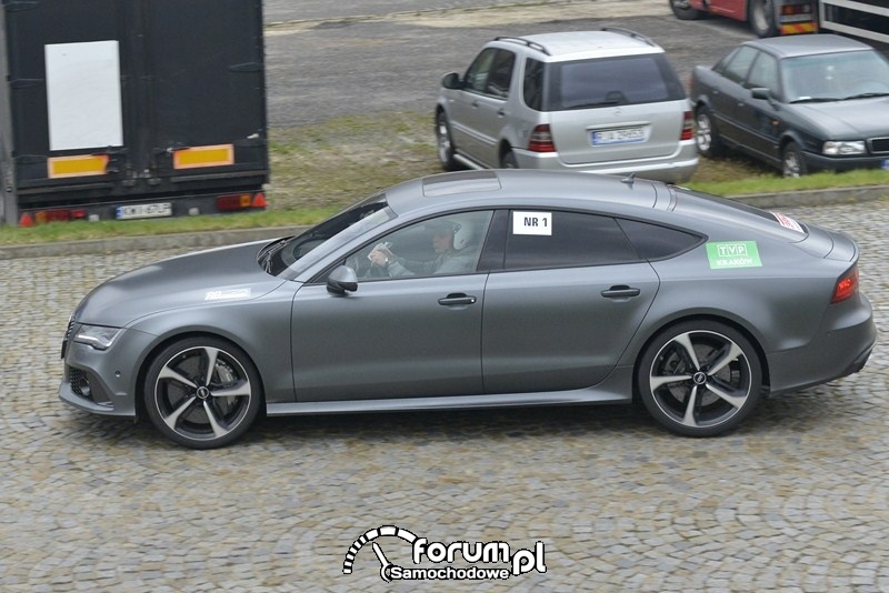 Leszek Kuzaj potężnym Audi RS7