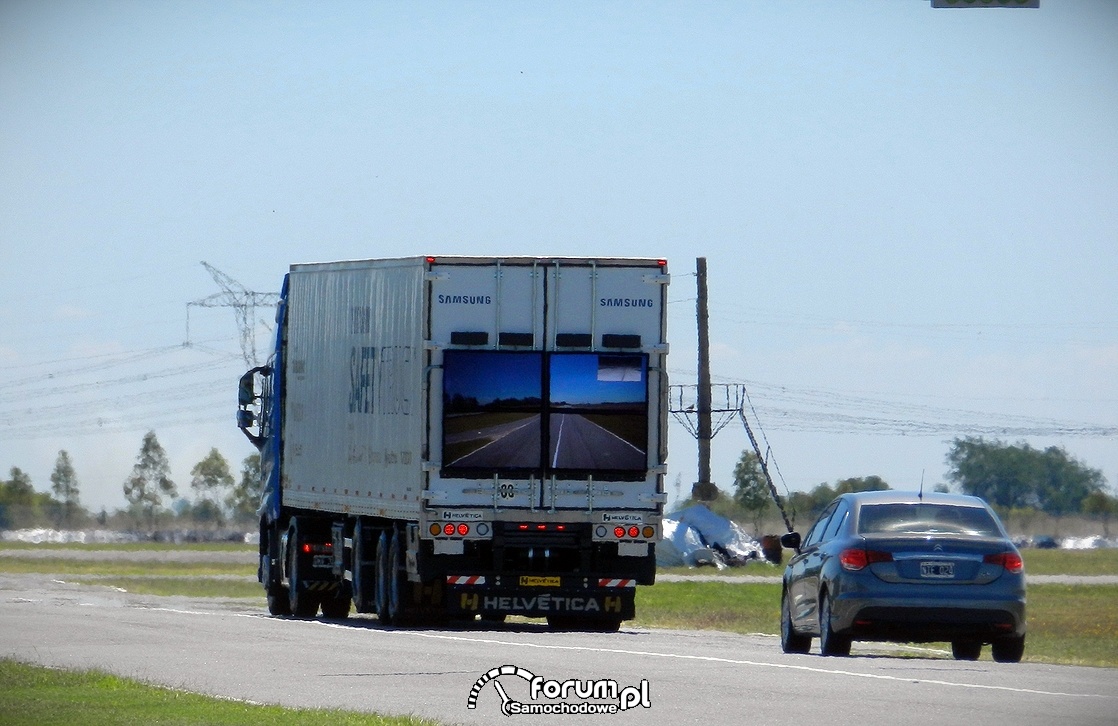 Samsung Safety Truck, bezpieczeństwo wyprzedzania