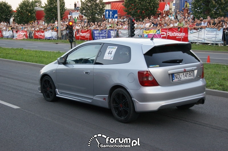 Honda Civic  wyścigi Olsztyn