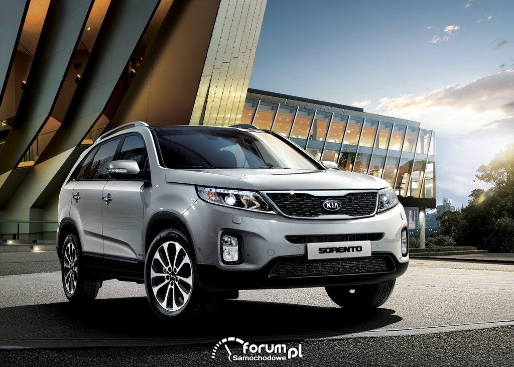 Kia Sorento 2012, przód