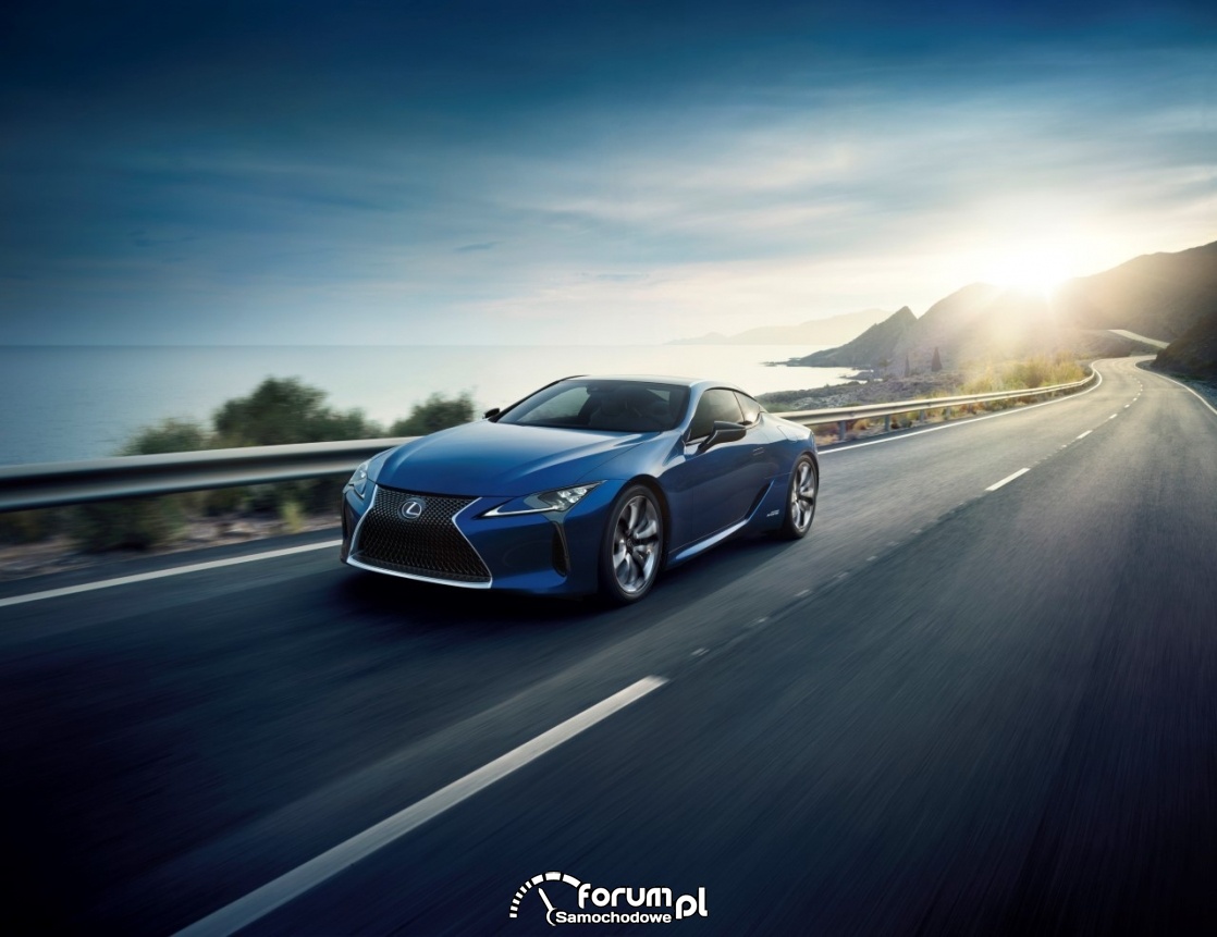 Lexus LC Structural Blue Edition