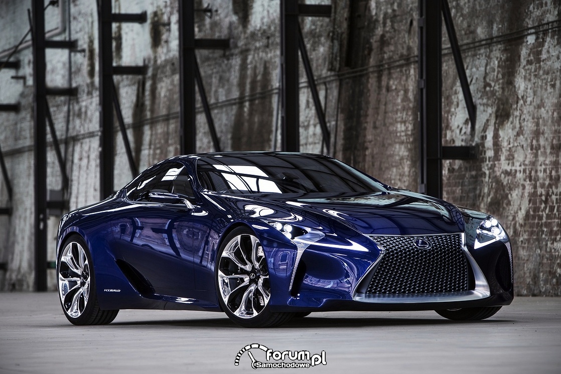 Lexus LF-LC Blue, 2012 rok, model koncepcyjny, 2